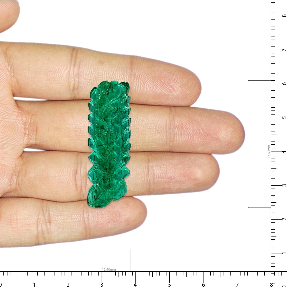 Emerald Carving - 18.36 Carat
