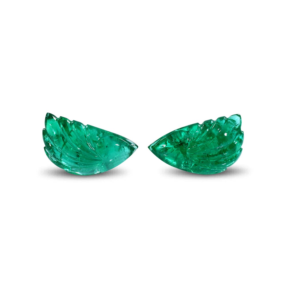 Emerald Carving - 19.63 Carat