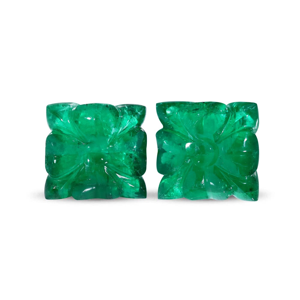 Emerald Carving - 31.66 Carat