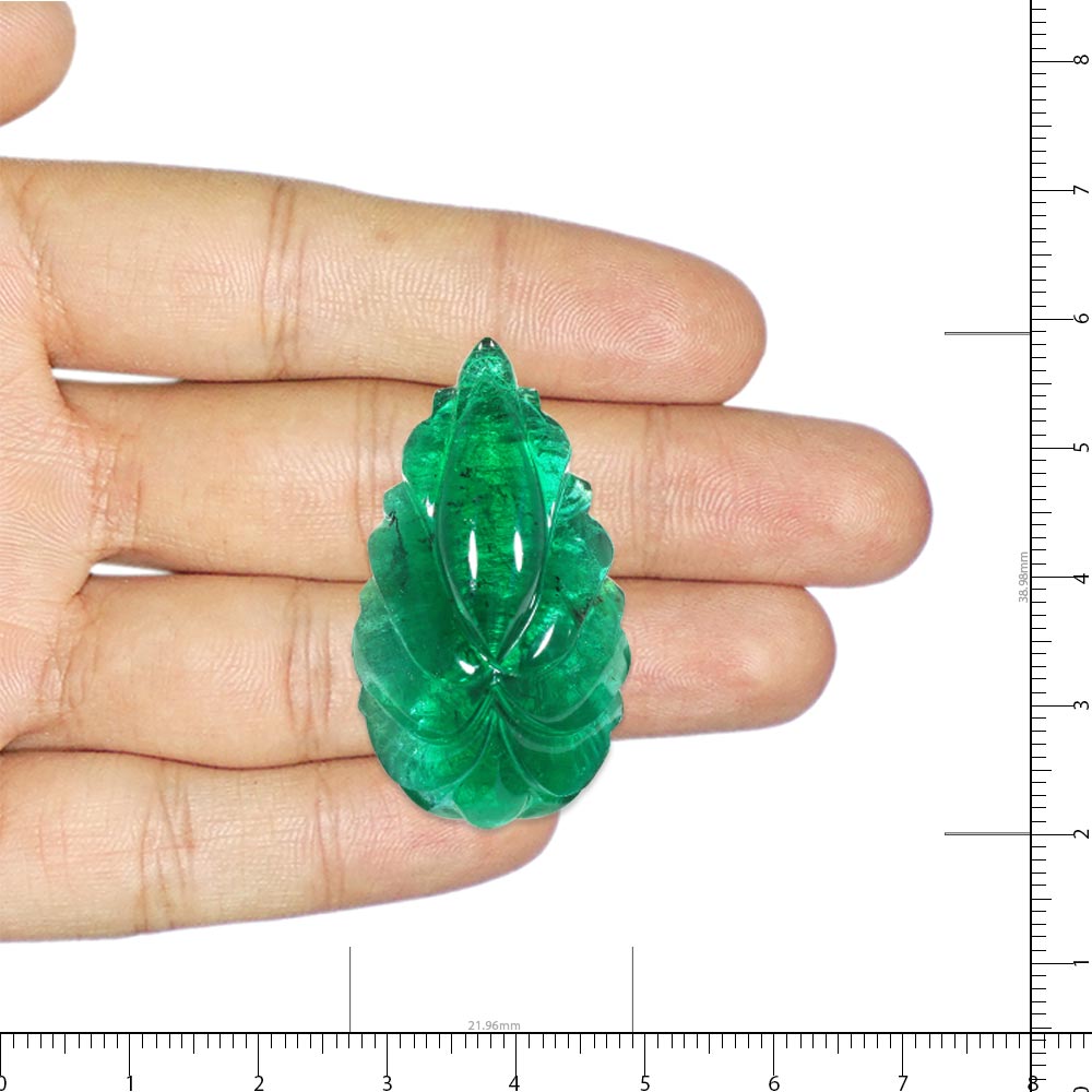 Emerald Carving - 63.34 Carat