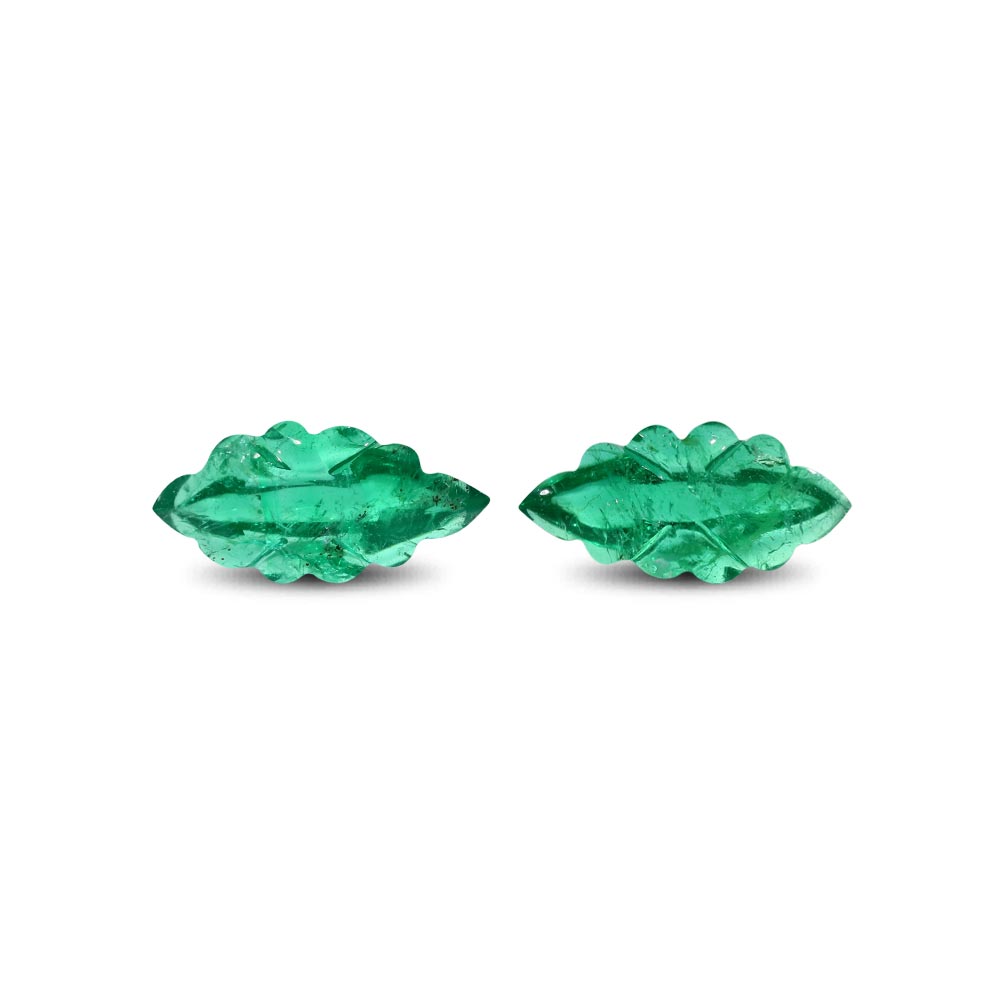 Emerald Carving - 9.88 Carat