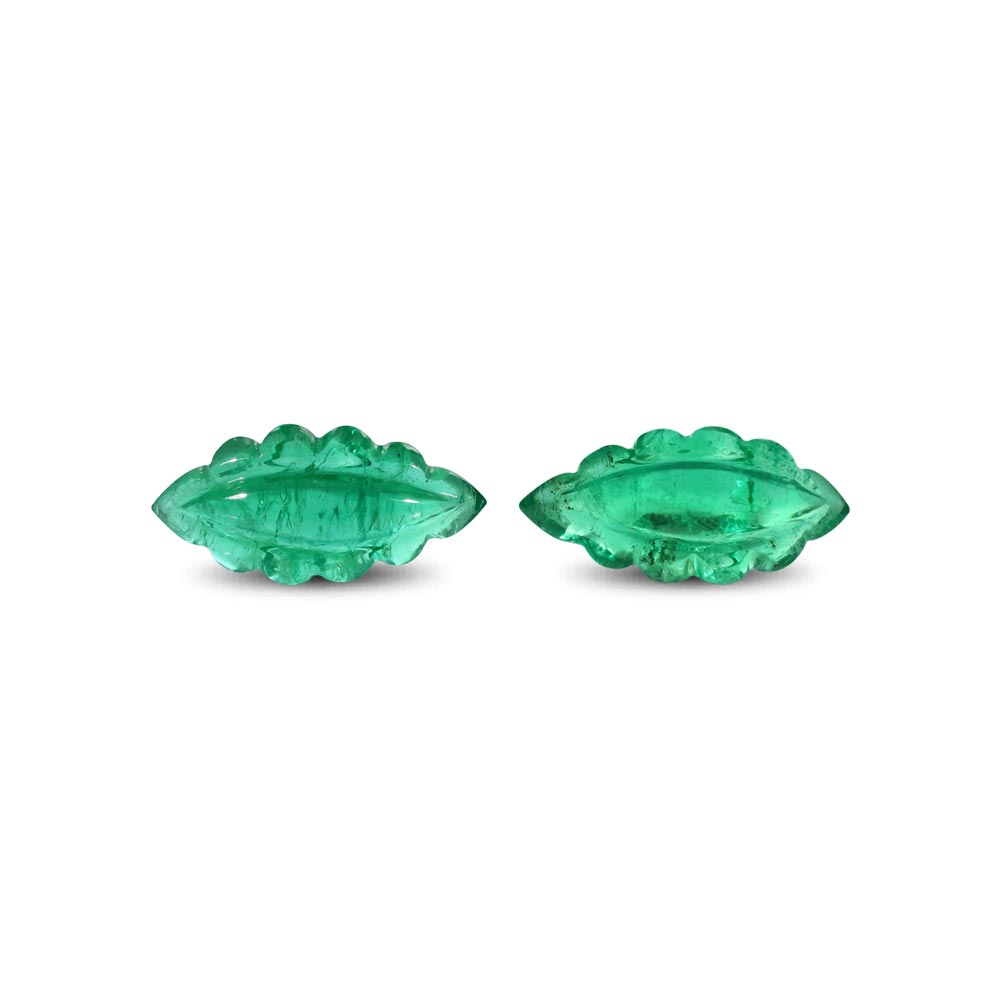 Emerald Carving - 9.88 Carat