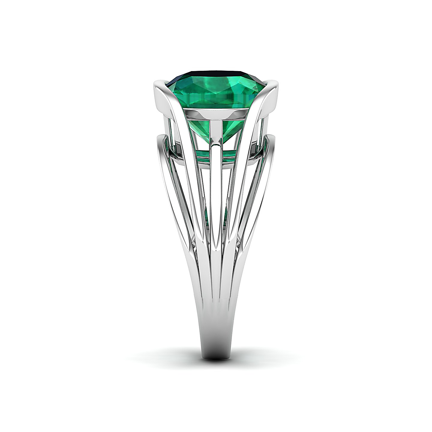 Emerald Gold Rings