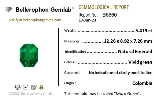Emerald (Panna) - 5.42 Carat
