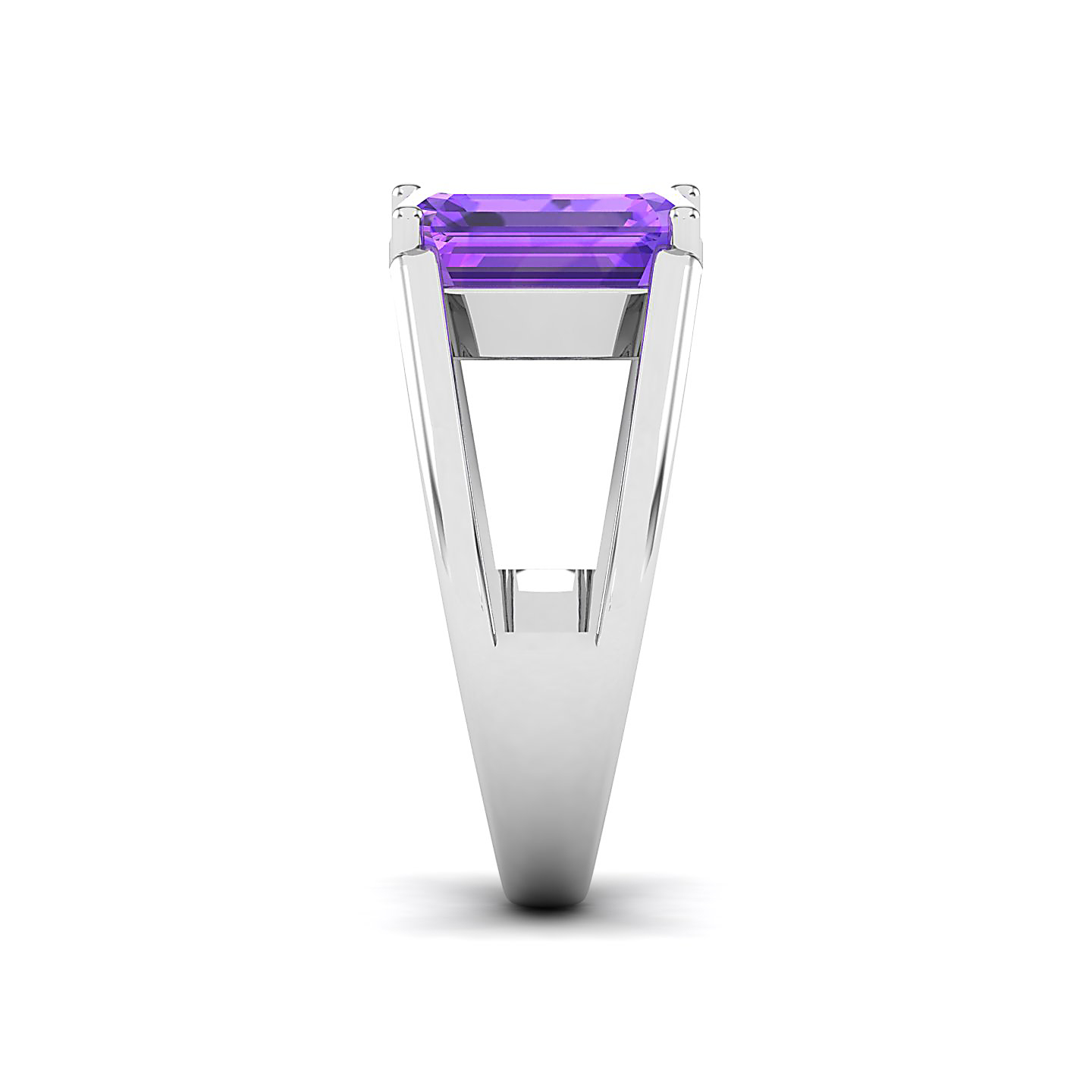 Eternal Amethyst Gold Rings