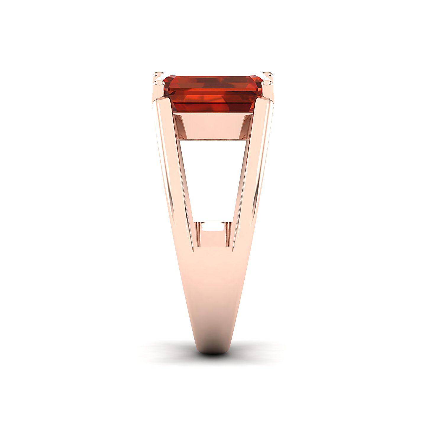 Eternal Hessonite Gold Rings