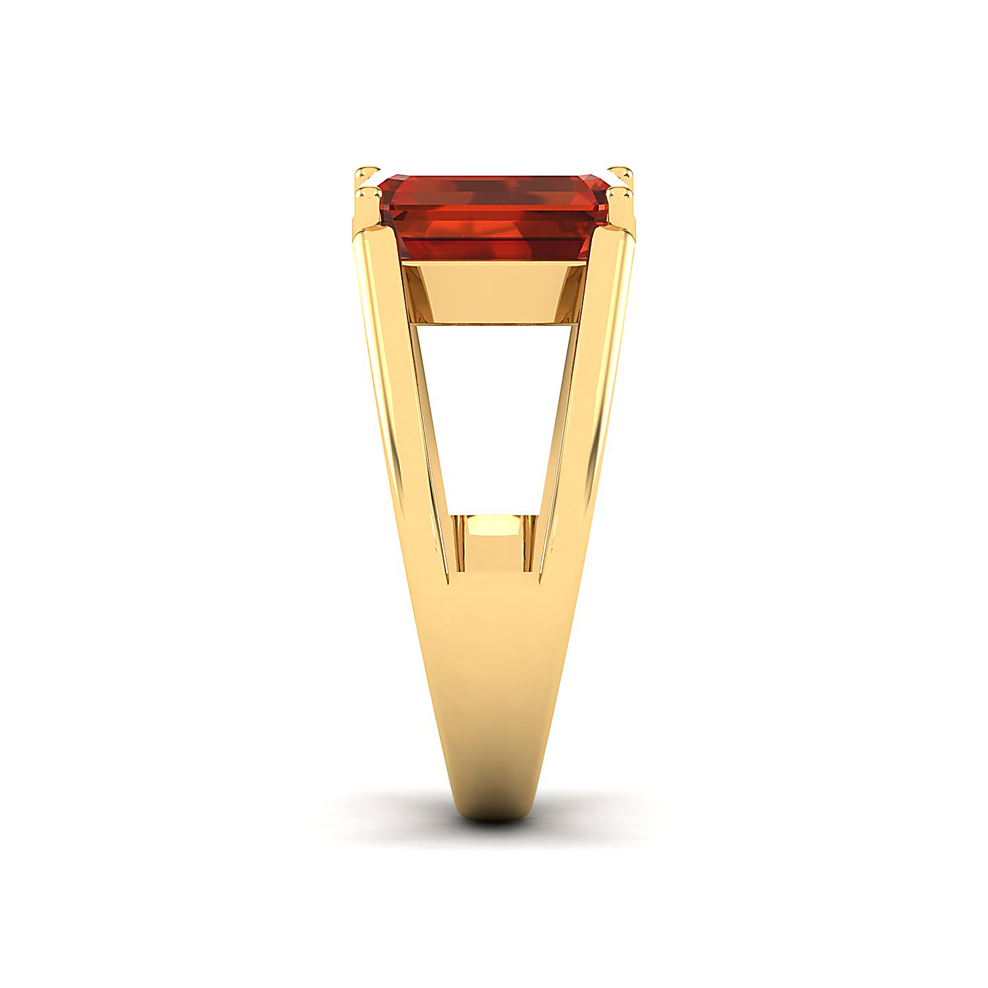 Eternal Hessonite Gold Rings