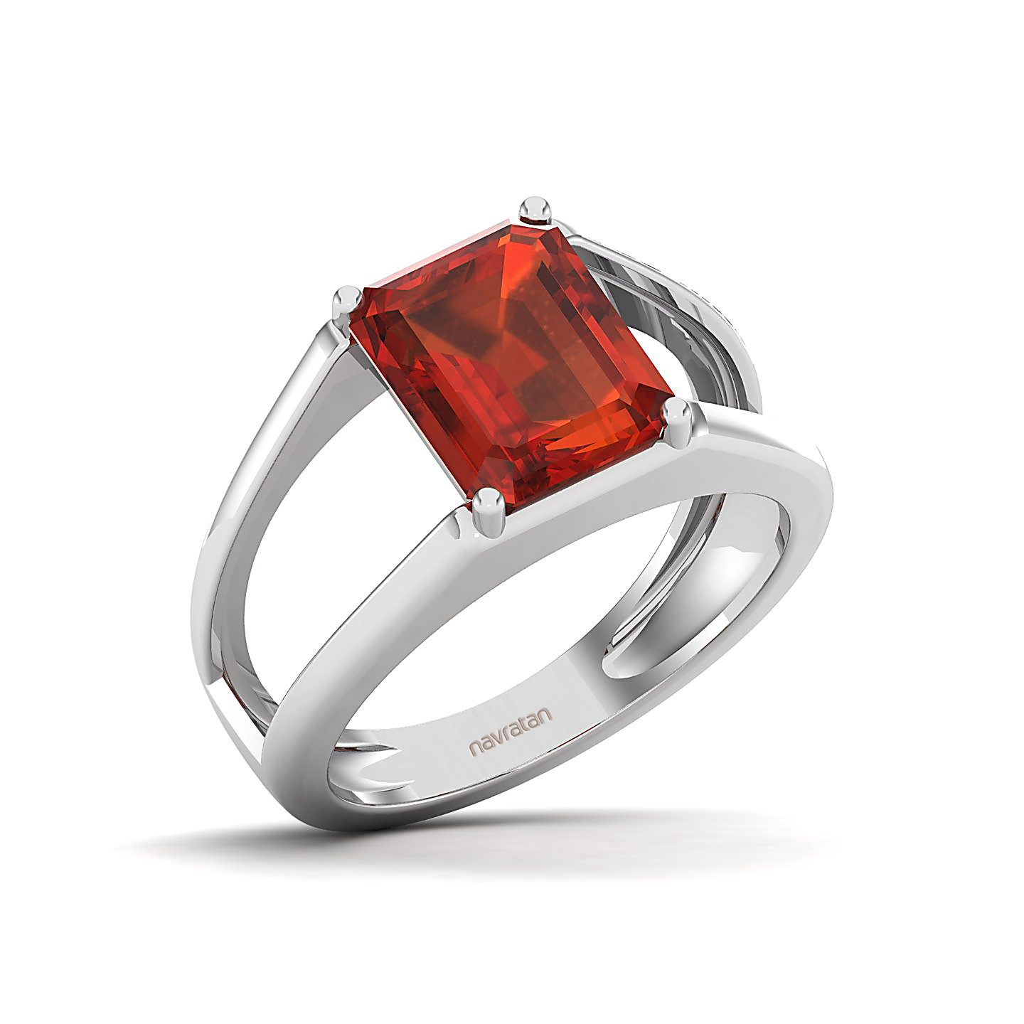Eternal Hessonite Gold Rings