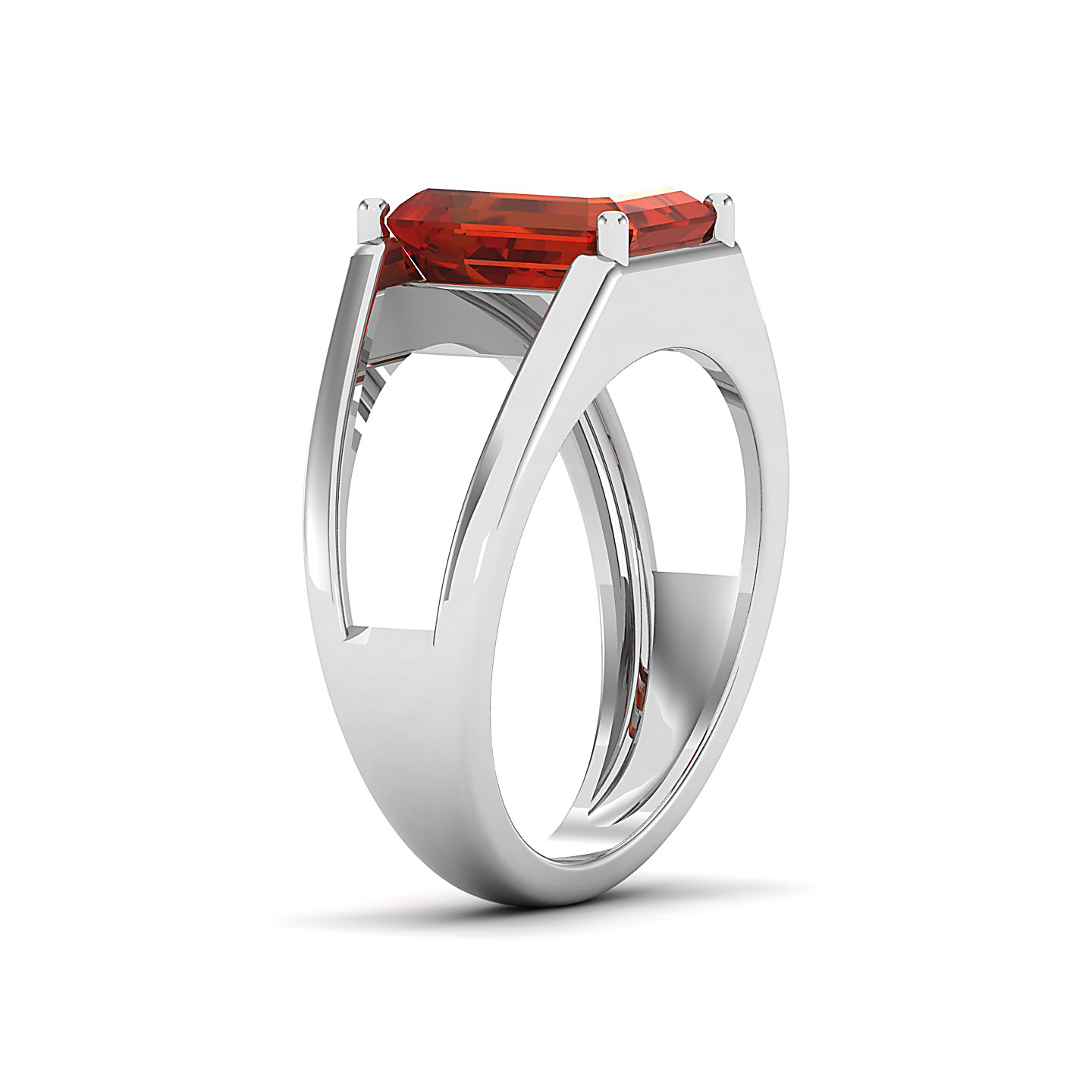 Eternal Hessonite Gold Rings
