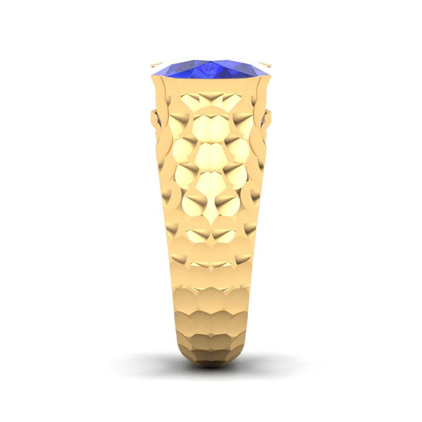 Floating Clouds Tanzanite Ring