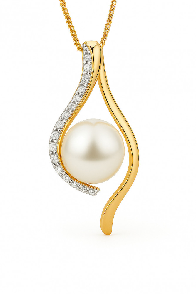 Forever Love Pearl and Diamond Pendant1.png
