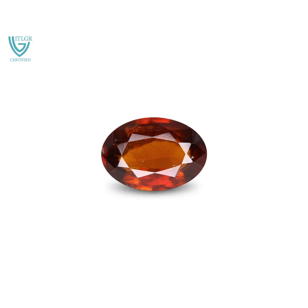 Hessonite (Gomed) - 6.87 Carat