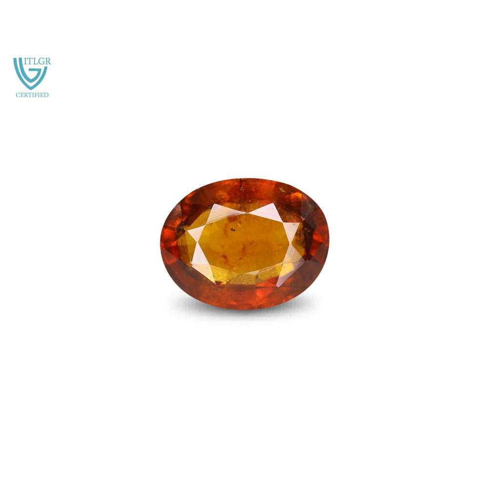 Hessonite (Gomed) - 6.91 Carat