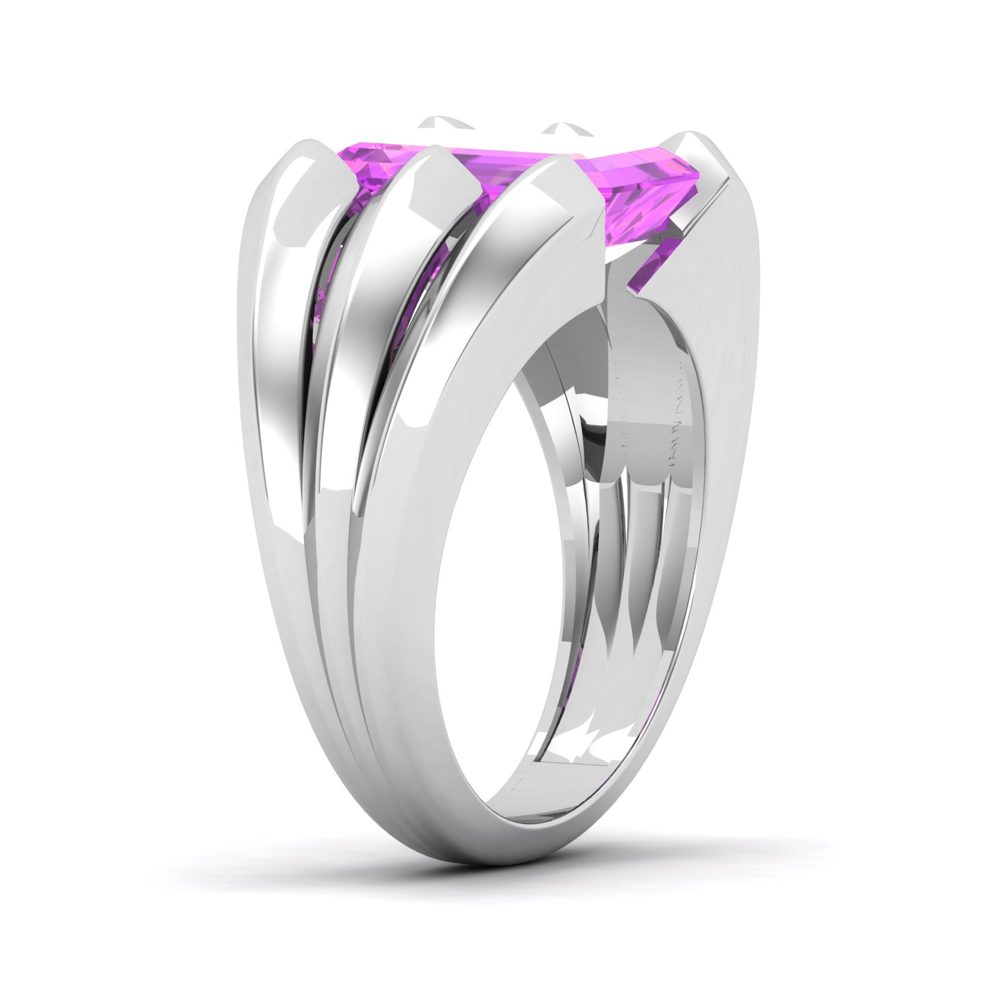 Graceful Desire Pink Sapphire Ring