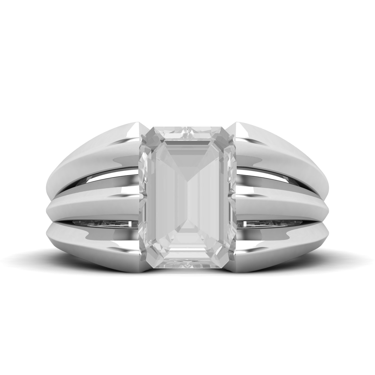 Graceful Desire White Sapphire Ring