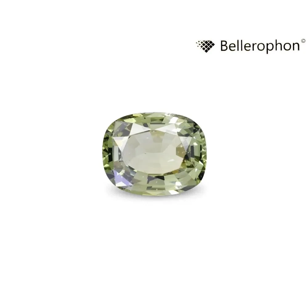 Green sapphire - 3.49 Carat