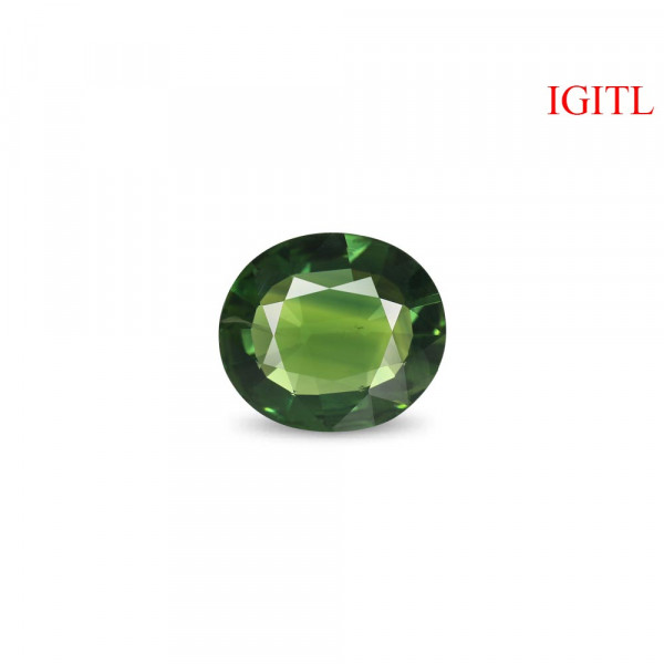 Green sapphire - 4.14 Carat