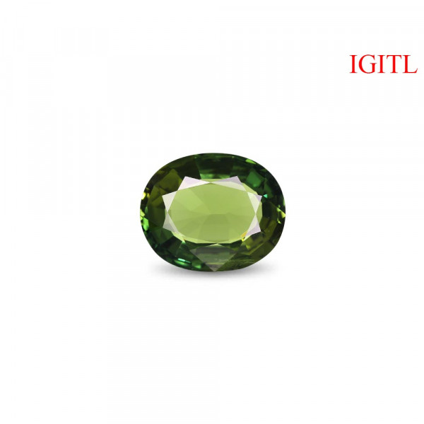 Green sapphire - 5.9 Carat
