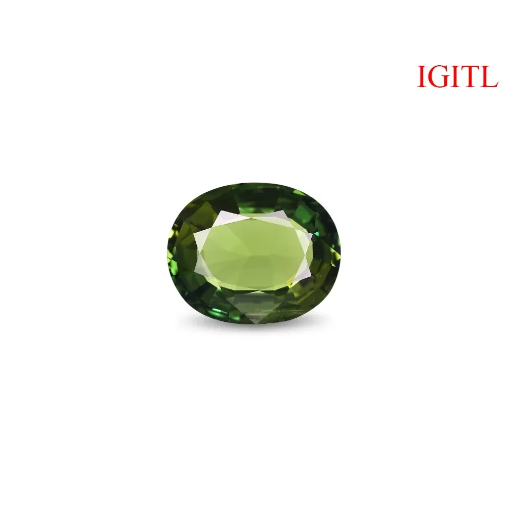 Green sapphire - 5.9 Carat