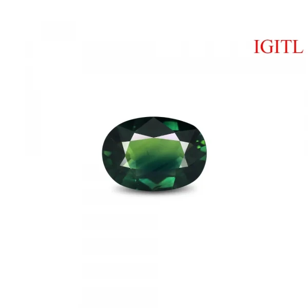 Green sapphire - 7.18 Carat
