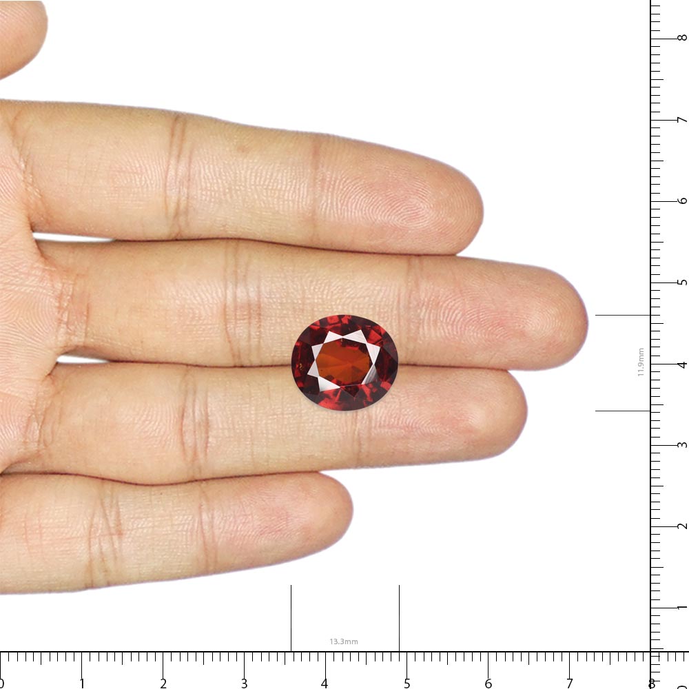 Hessonite (Gomed) - 9.17 Carat