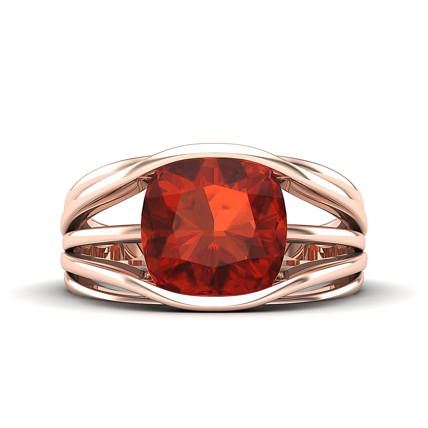 Hessonite Gold Rings