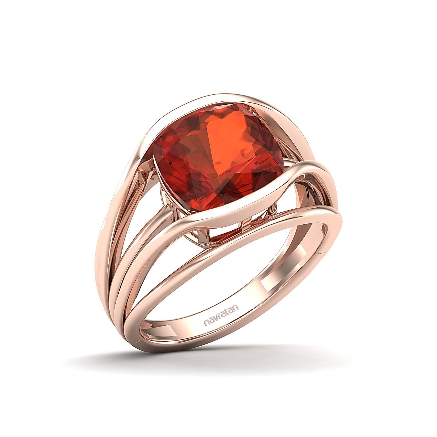 Hessonite Gold Rings