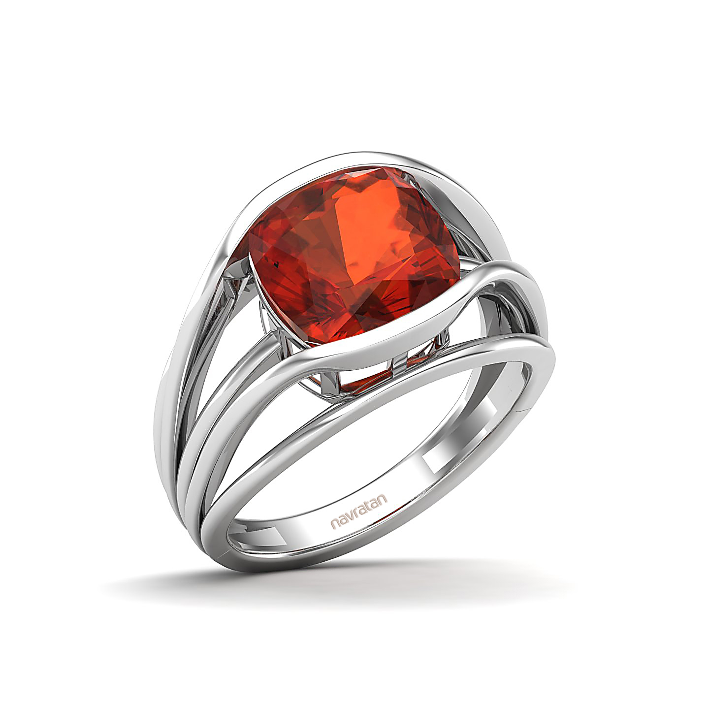 Hessonite Gold Rings