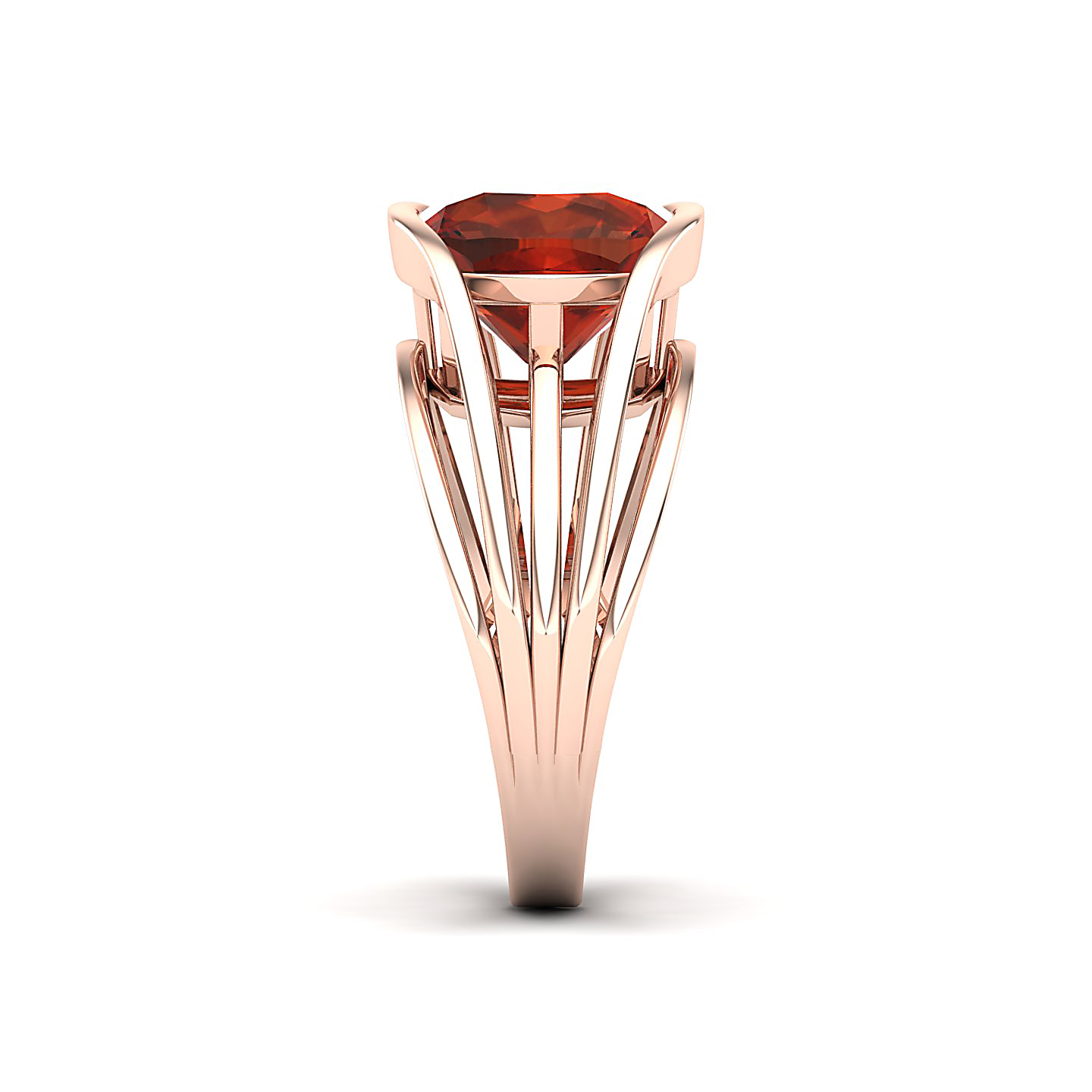 Hessonite Gold Rings