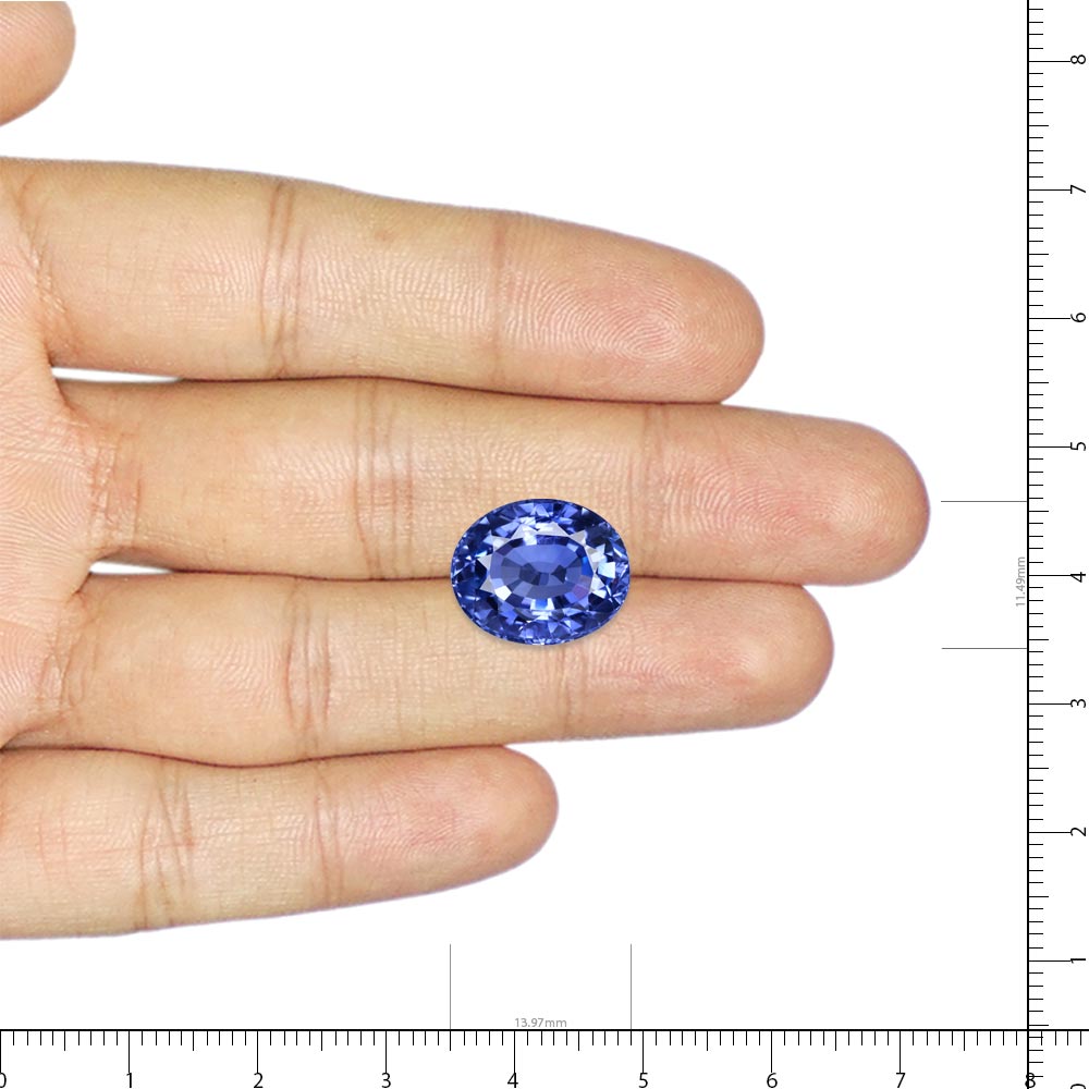 Khooni Blue Sapphire - 11.13 Carat