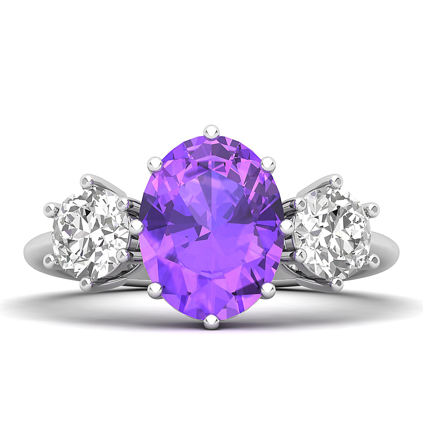 Myriad Of Love Trilogy Amethyst Ring