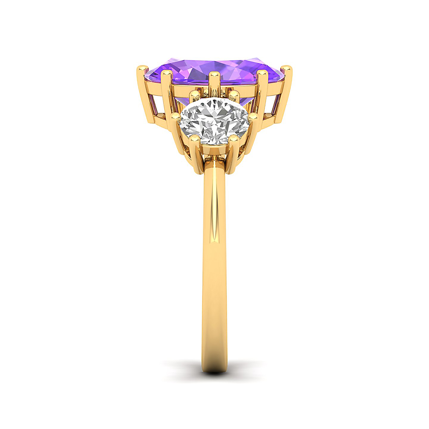 Myriad Of Love Trilogy Amethyst Ring