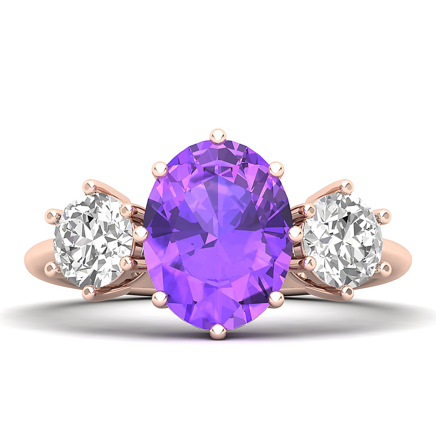 Myriad Of Love Trilogy Amethyst Ring