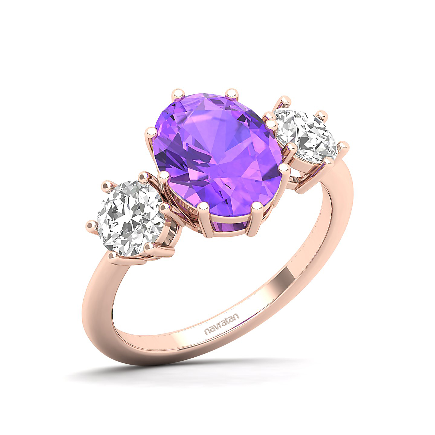 Myriad Of Love Trilogy Amethyst Ring