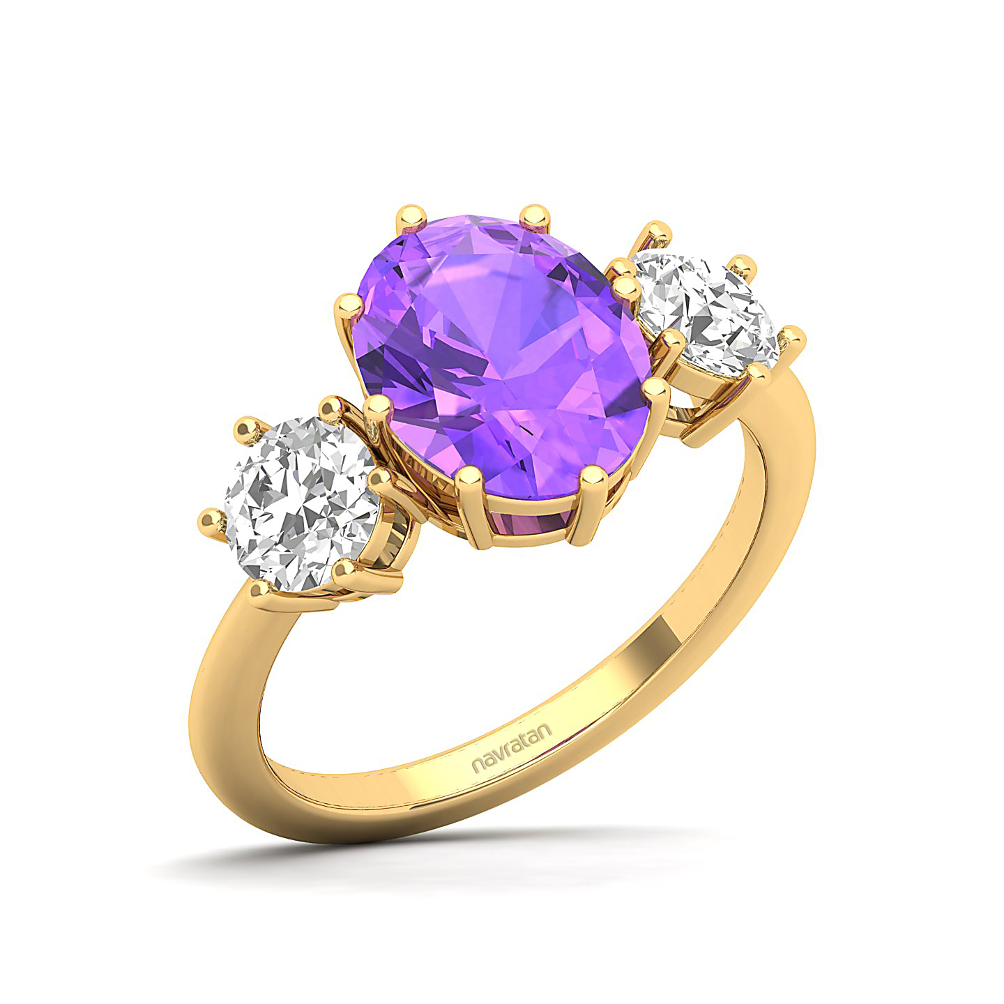 Myriad Of Love Trilogy Amethyst Ring