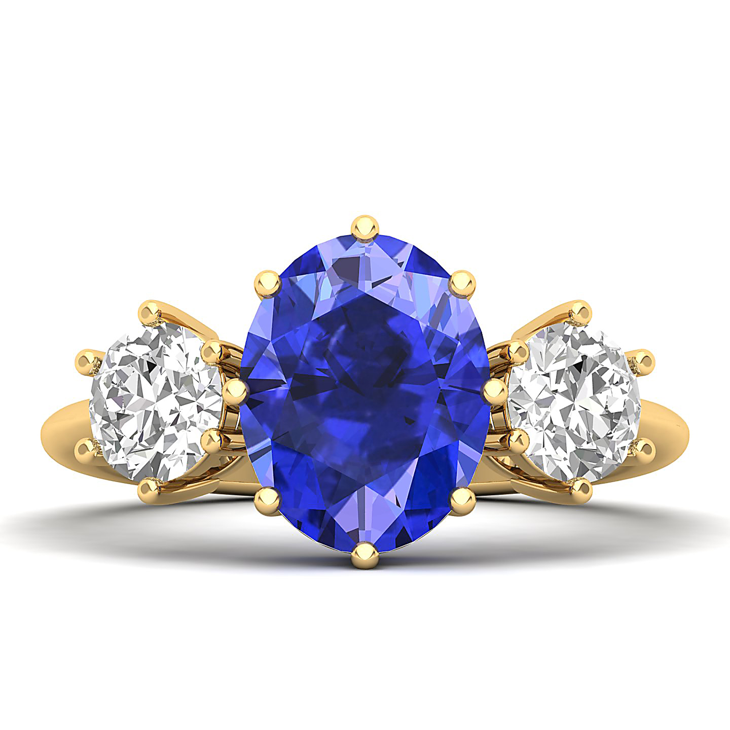 Myriad Of Love Trilogy Tanzanite ring