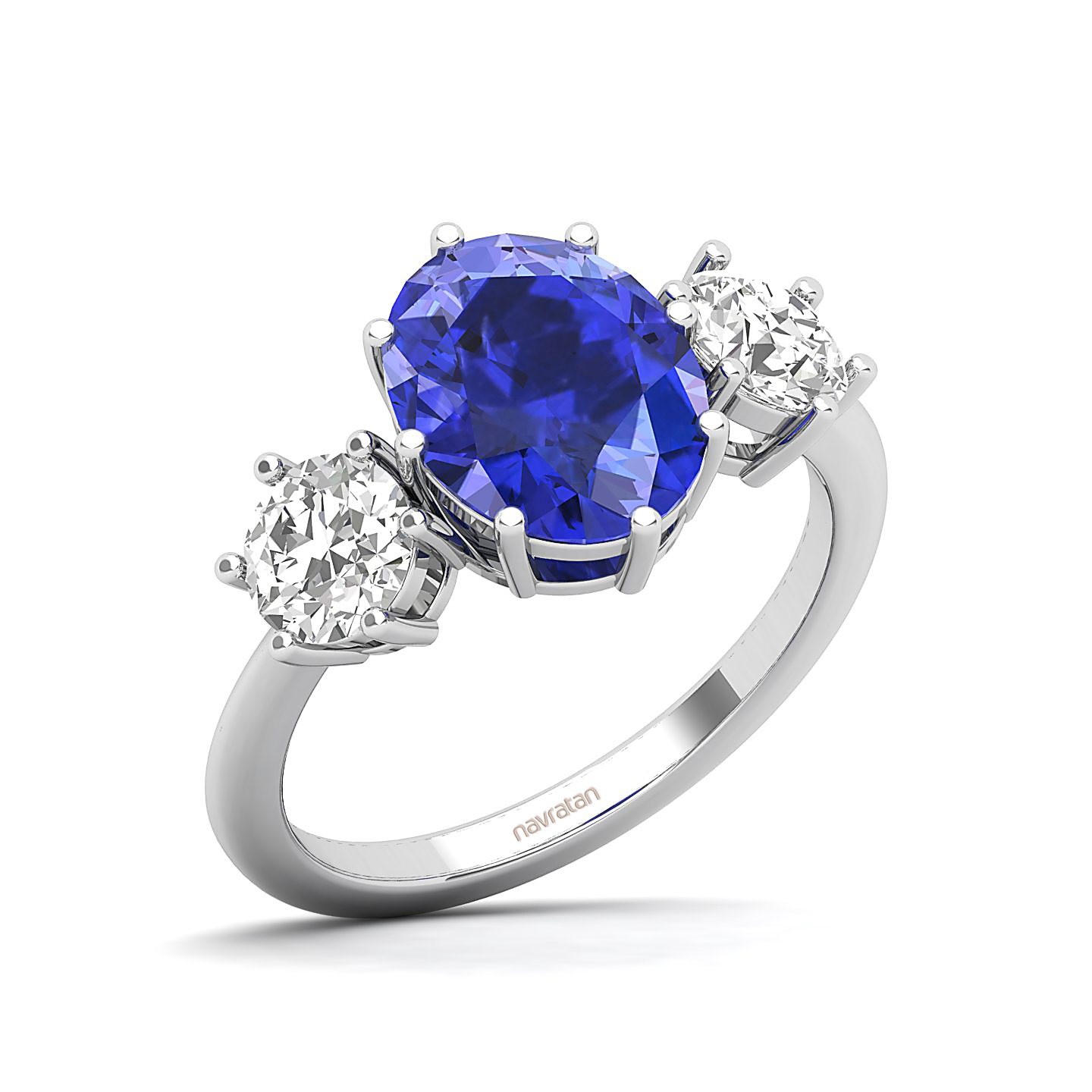 Myriad Of Love Trilogy Tanzanite ring