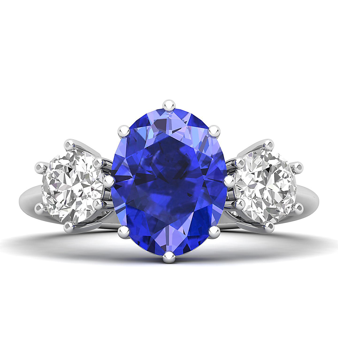 Myriad Of Love Trilogy Tanzanite ring