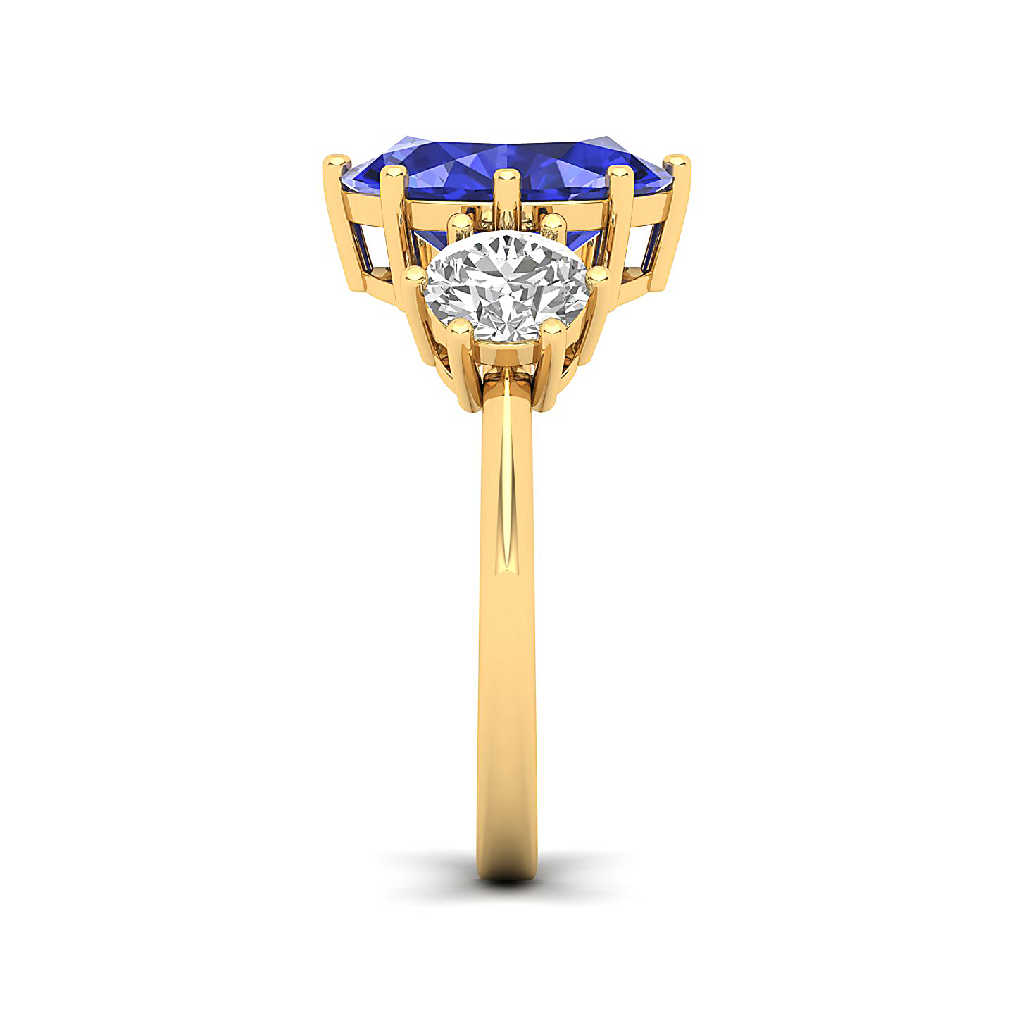 Myriad Of Love Trilogy Tanzanite ring