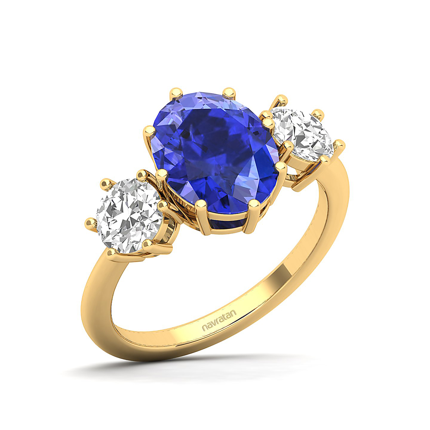 Myriad Of Love Trilogy Tanzanite ring