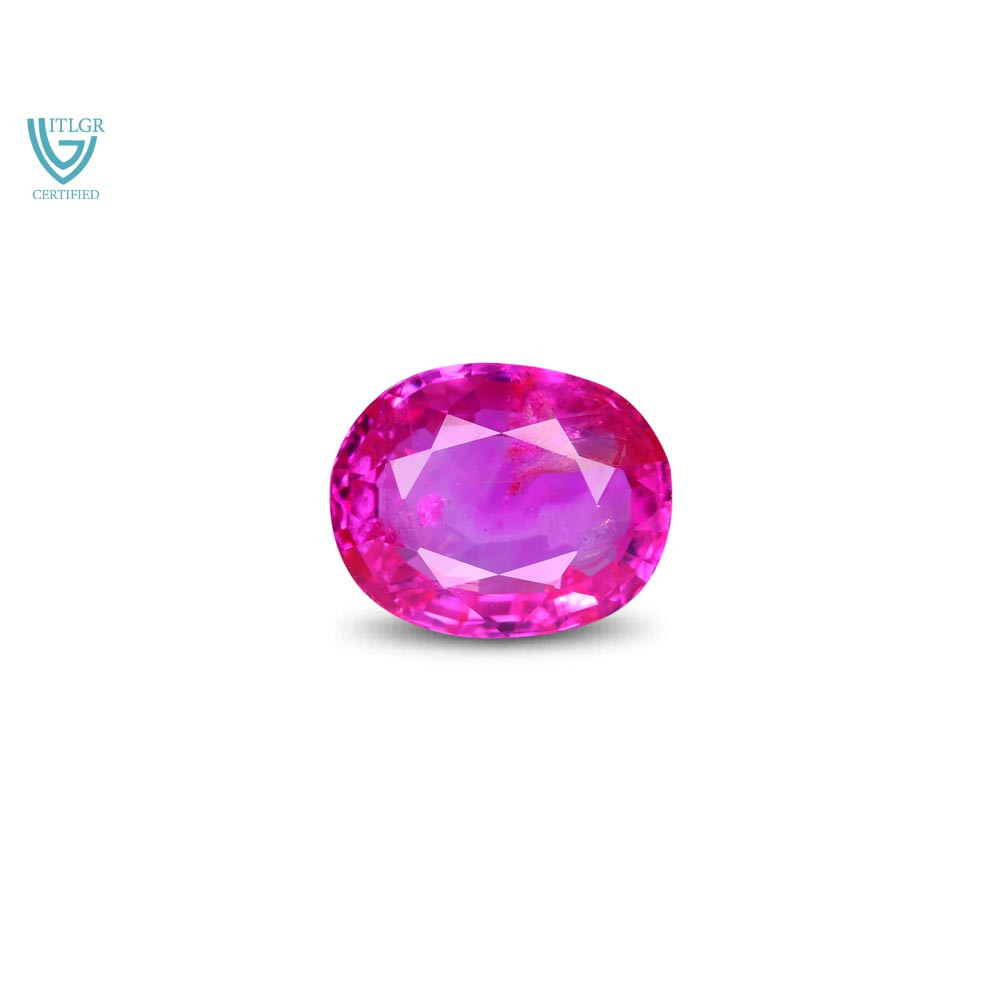 Natural Burma Ruby - 2.89 Carat
