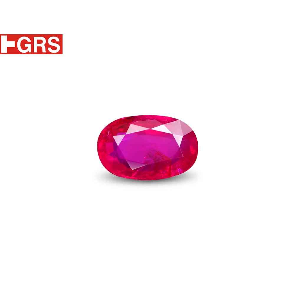 Natural Burma Ruby - 3.18 Carat