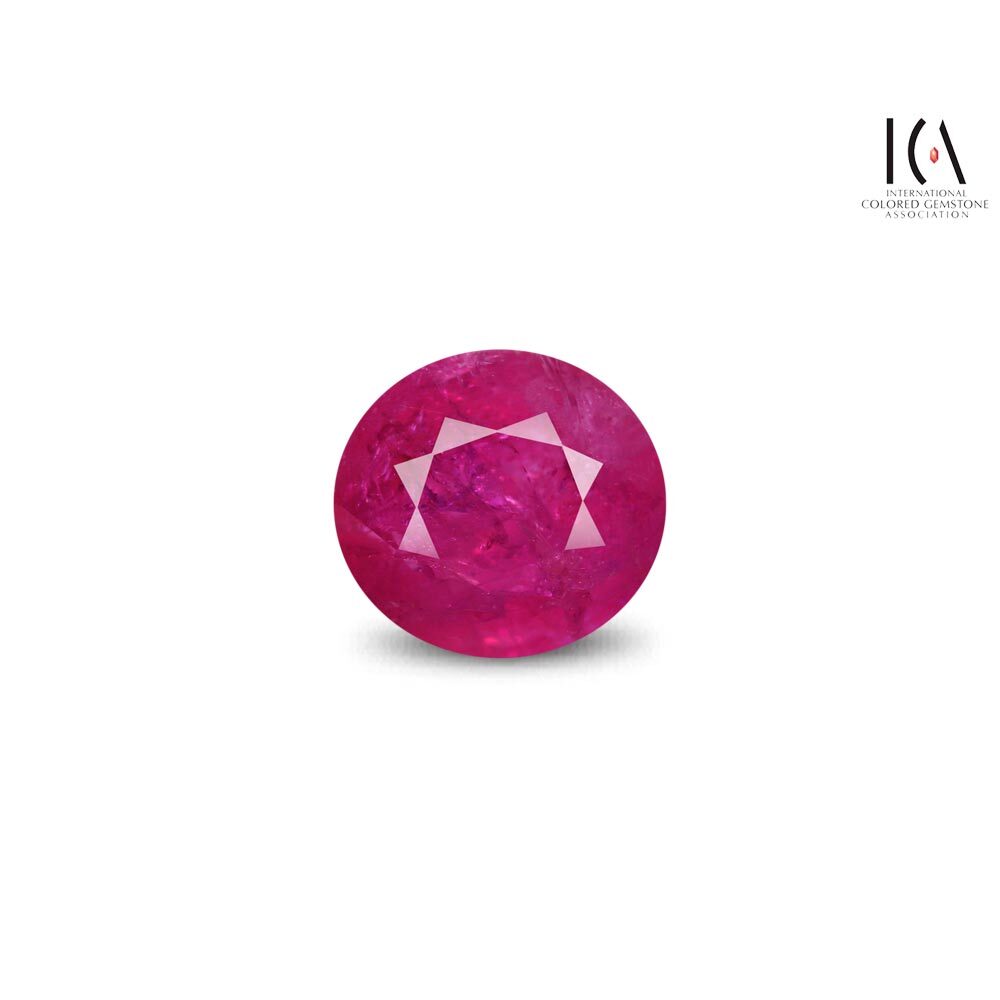 Natural Burma Ruby - 4.71 Carat