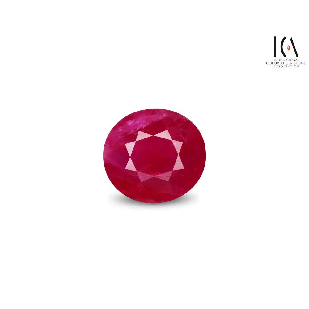 Natural Burma Ruby - 7.62 Carat