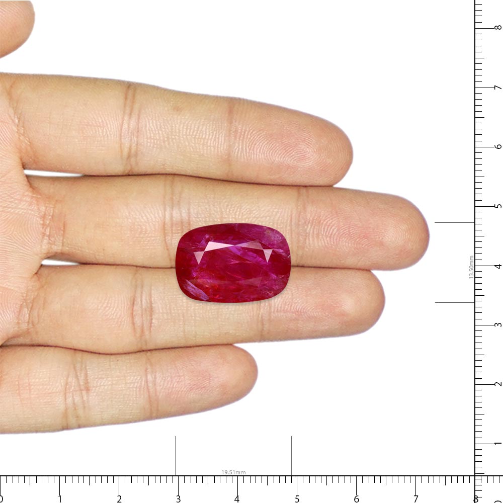 Natural Ruby - 18.49 Carat