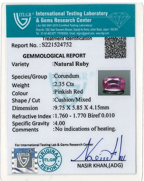 Chuni Stone - 2.35 Carat