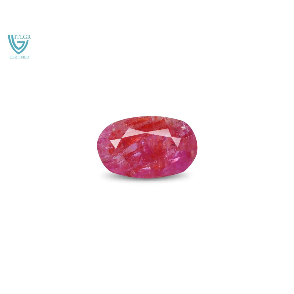 Ruby M 2 Certified Natural Ruby - 2.92 Carat | Navratan.com