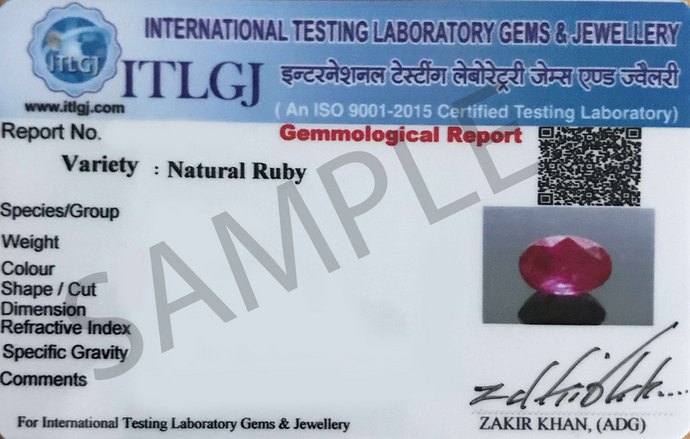 Natural Ruby - 5.79 Carat