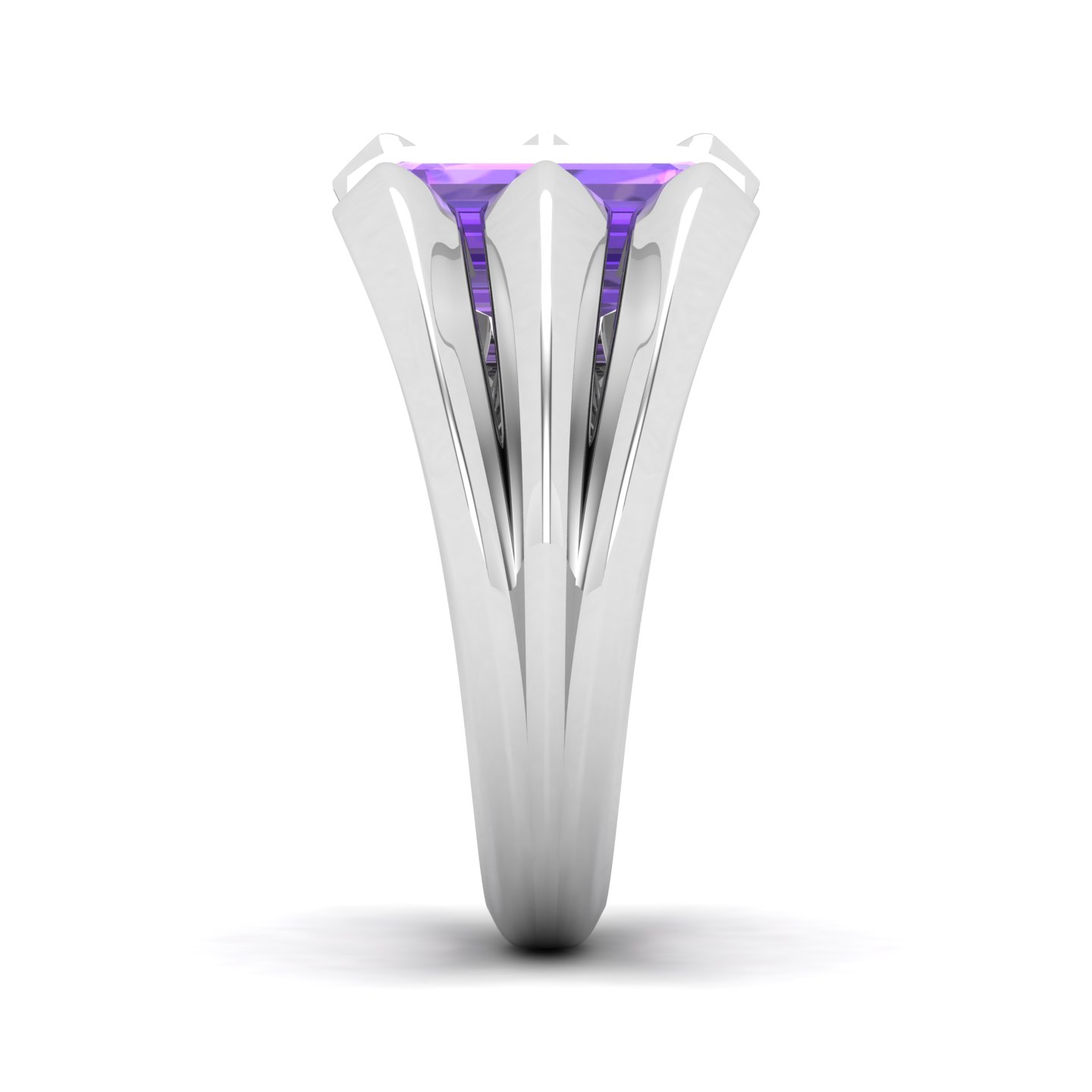 Neo Classical Amethyst Ring