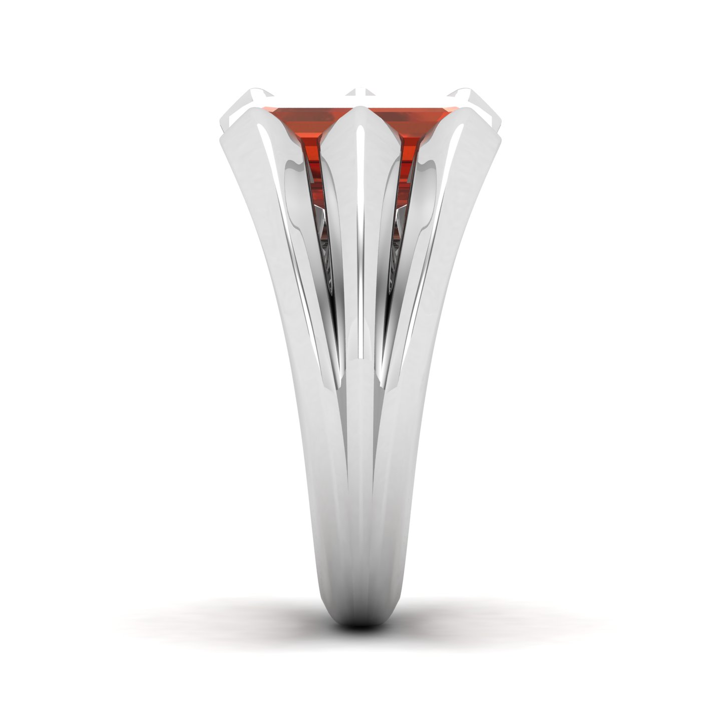 Neo Classical Hessonite Ring